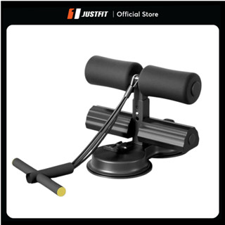  Dụng cụ tập cơ bụng JUSTFIT nâng cấp 2 đế trụ T kèm dây kéo hút chân không tại nhà 