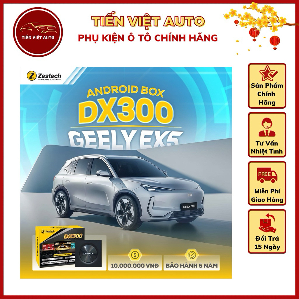 Bộ Android Box Zestech DX300 Thế Hệ 2 Cho Ô Tô - Bản Mới Nhất 2025