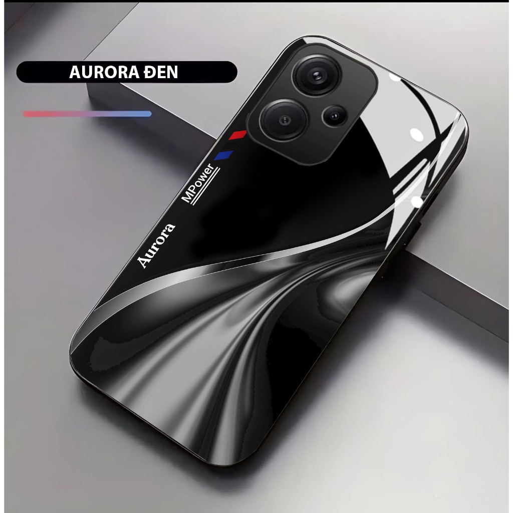 Ốp Lưng cho XIAOMI REDMI 13/ REDMI 13X – Mặt kính cường lực sang trọng, thanh lịch