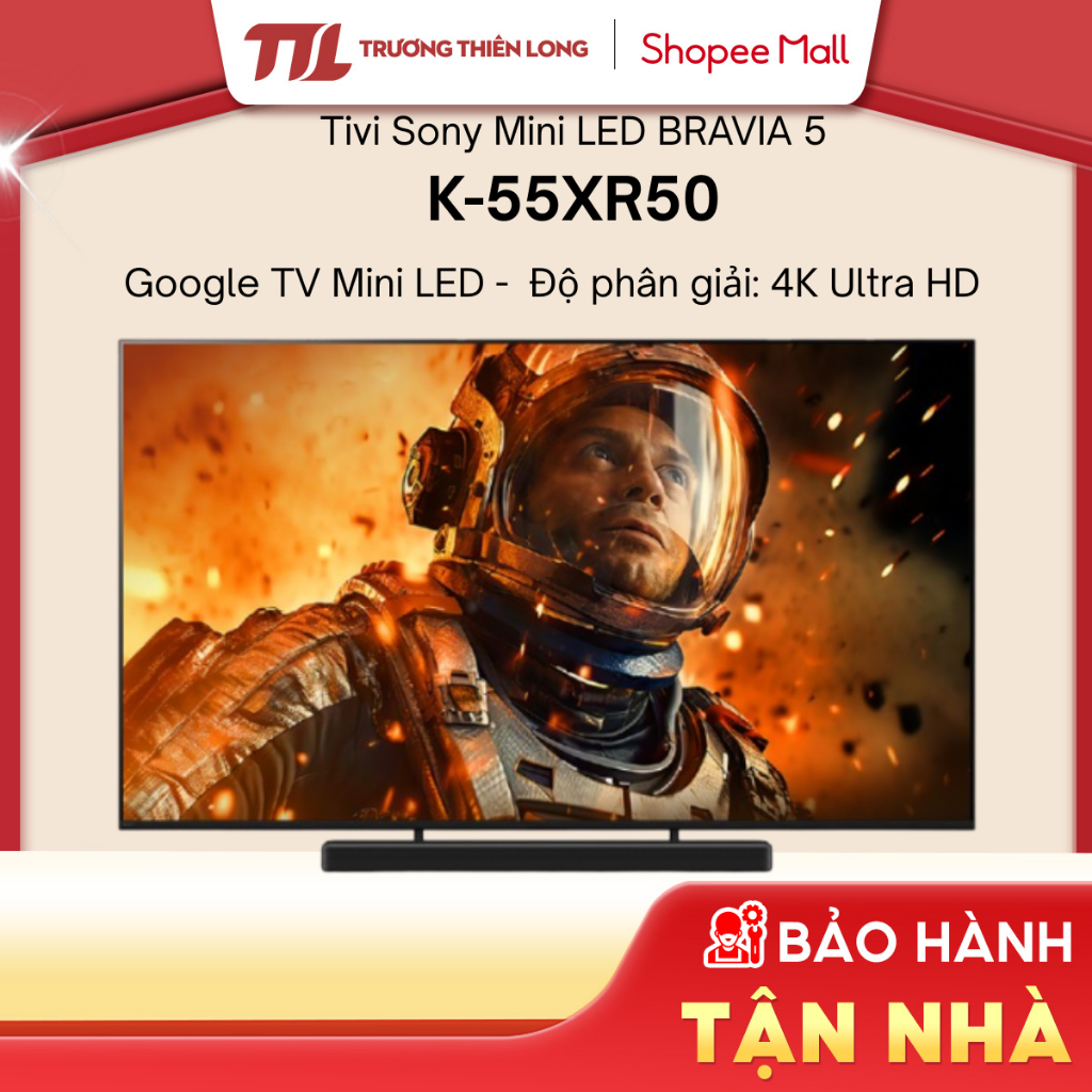 K-55XR50 / K-65XR50 - Google Tivi Mini LED Sony AI 4K 55 inch K-55XR50 / 65 inch K-65XR50