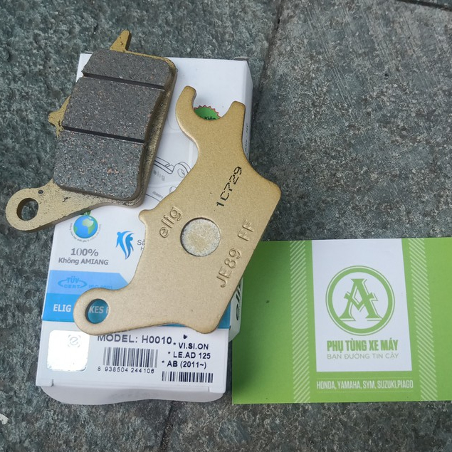 Má bố Lead 125, AB 125, Vision Elig (phanh thắng đĩa Air Blade AirBlade 125 xe máy Honda)
