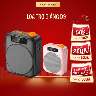  Loa Trợ Giảng D9 Không Dây Cao Cấp Âm Thanh To Rõ Pin Trâu Cho Giáo Viên Giảng Dạy Hướng Dẫn Viên Bảo Hành 12 Tháng 