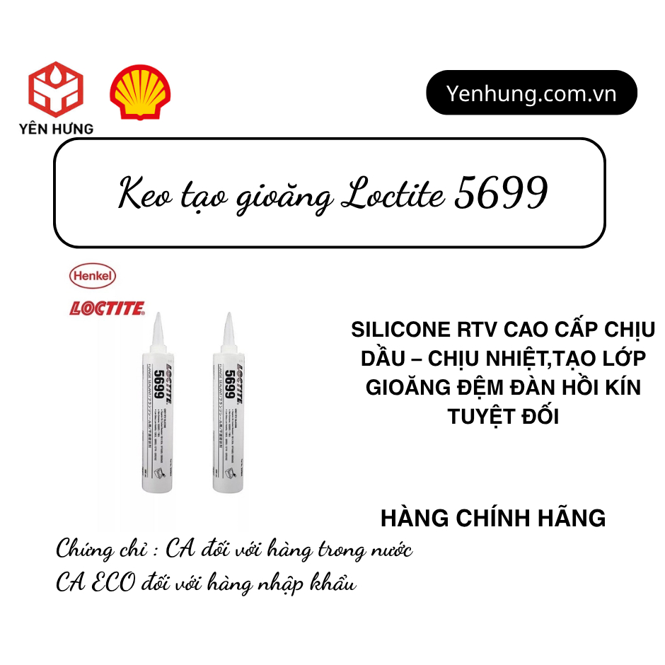 Keo tạo gioăng Loctite 5699