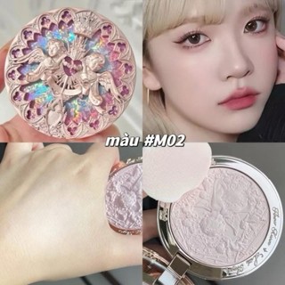  {Phấn Hoa Biết} PHẤN PHỦ ĐẨY SÁNG HIGHLIGHT LITTLE ANGLES FLOWER KNOWS tạo điểm nhấn bắt sáng lên da mịn đẹp 
