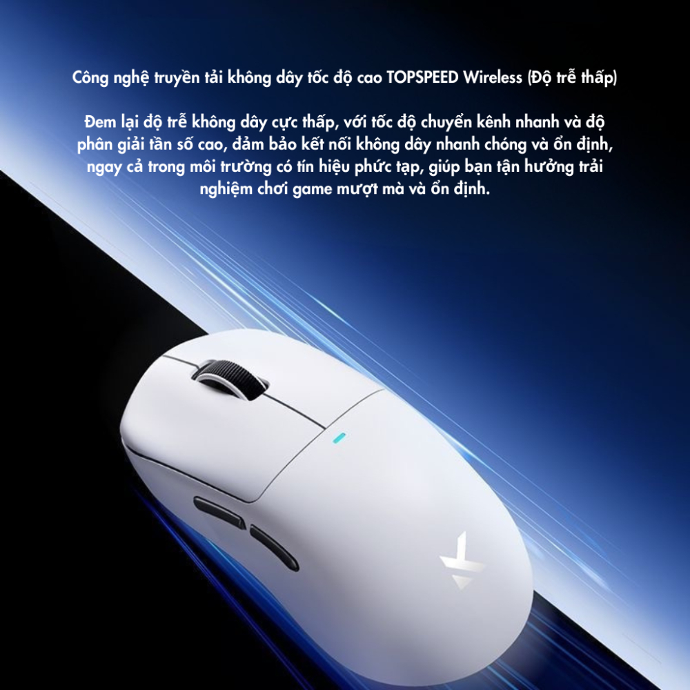 Chuột không dây MCHOSE M7 Series - 3 mode kết nối - Paw3395 - DPD 26000 - APP tùy chỉnh | BigBuy360 - bigbuy360.vn