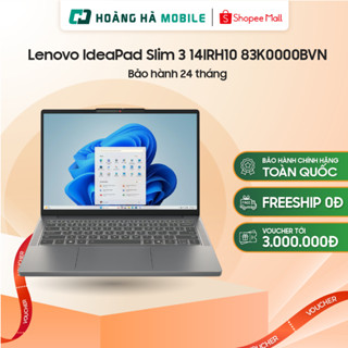 Laptop Lenovo IdeaPad Slim 3 14IRH10 83K0000BVN (Intel Core i5-13420H/16GB/512GB/Intel UHD/14 inch WUXGA OLED/Win 11/Xám