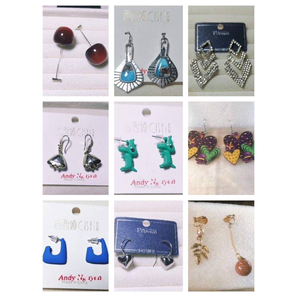 <Andy Shop> Bông tai mẫu mới độc lạ hàng hiếm chỉ có 1,2 đôi