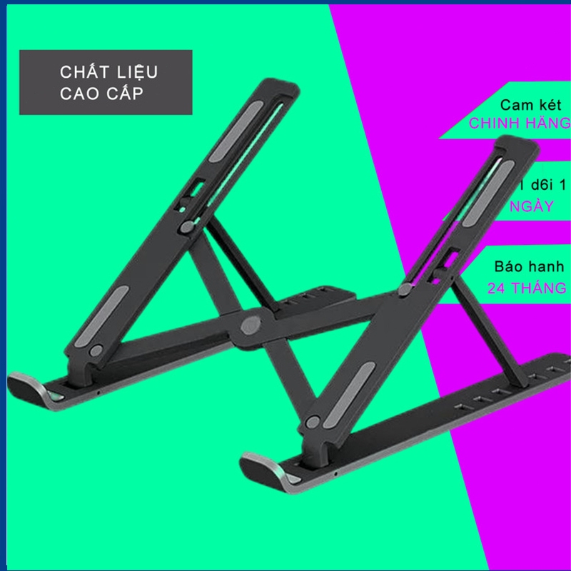 Giá đỡ Laptop & Máy tính bảng di động – Điều chỉnh, Gấp gọn, Đế hỗ trợ & Đệm làm mát
