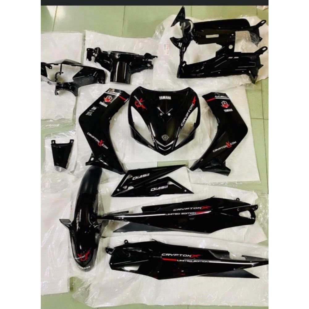 Tem ex 2010 crypton X đen