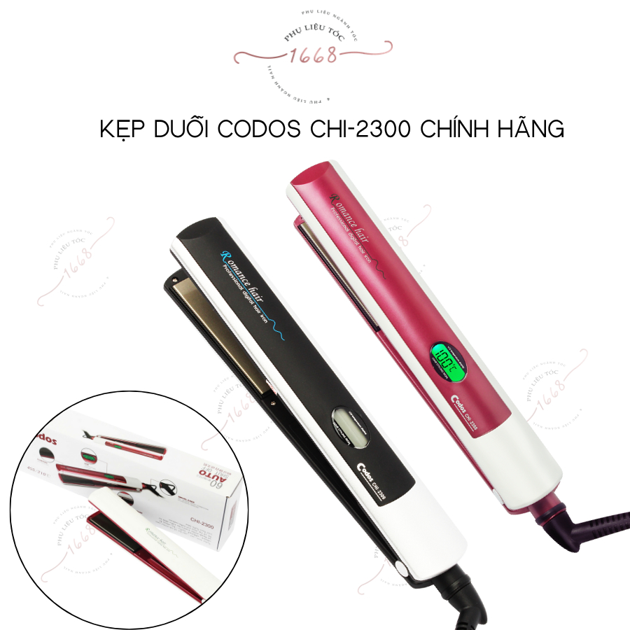 Máy Kẹp Duỗi Tóc Chuyên Nghiệp Codos CHI - 2300 Chính Hãng Có Bảo Hành