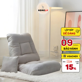  Ghế Thư Giãn HOMELY Ghế Lười Nâng Đỡ Cột Sống Vải Lanh Cao Cấp Chống Nước Thoáng Khí GTG0901 