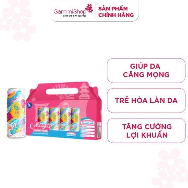82x Thực phẩm bổ sung Collagen Beauty Drink 500 Milligram Mixed With Vitamin C 70 Milligram, Pink Gu