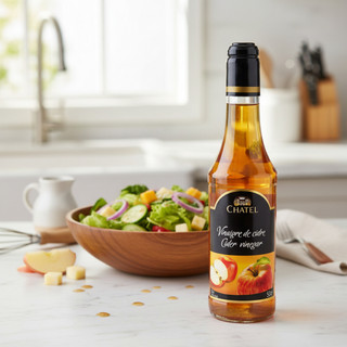 Giấm táo Pháp Chatel Apple Cider Vinegar 500mL