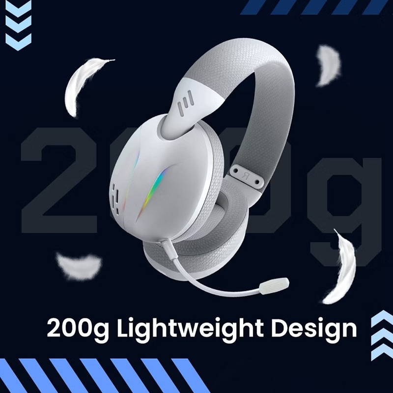 Tai nghe Gaming R91 LED RGB 7.1 Surround Có Mic 2.4G Có sẵn cho PC / Máy tính / Laptop | BigBuy360 - bigbuy360.vn