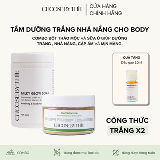  Combo Bột Tắm Và Sữa Ủ Trắng Giúp Tắm Trắng Body An Toàn Bật Tone Hiệu Quả 