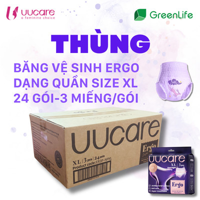 THÙNG BĂNG VỆ SINH UUCARE ERGO DẠNG QUẦN