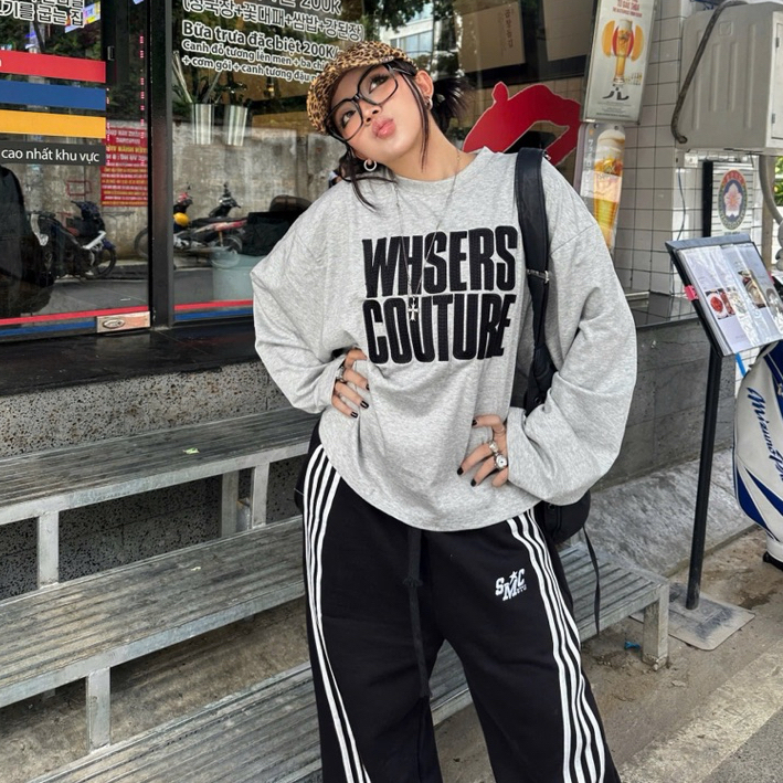 STATEMENT LONGSLEEVE 280GSM- Áo thun tay dài thêu Whose Studio | BigBuy360 - bigbuy360.vn