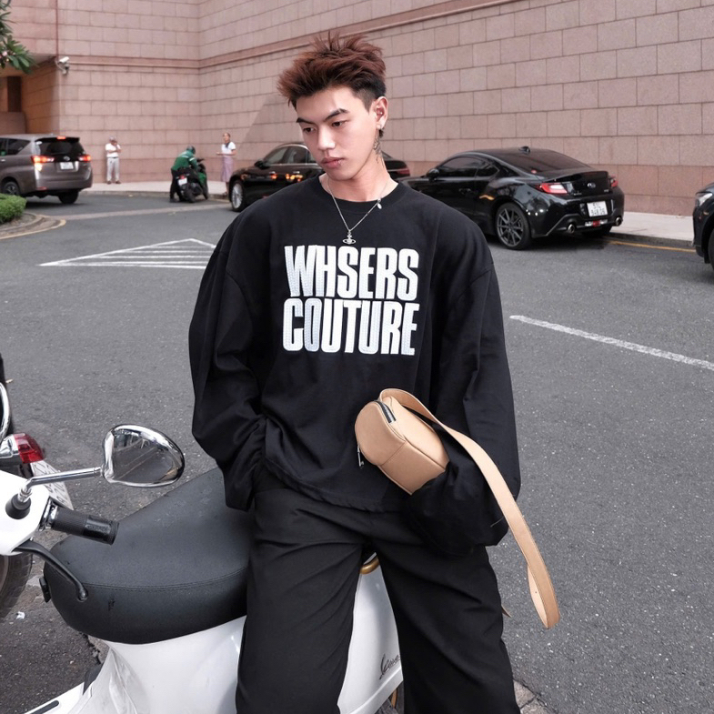 STATEMENT LONGSLEEVE 280GSM- Áo thun tay dài thêu Whose Studio | BigBuy360 - bigbuy360.vn