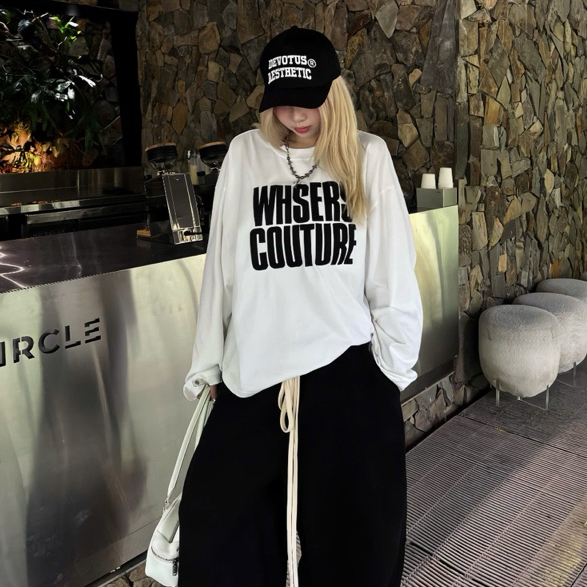 STATEMENT LONGSLEEVE 280GSM- Áo thun tay dài thêu Whose Studio | BigBuy360 - bigbuy360.vn