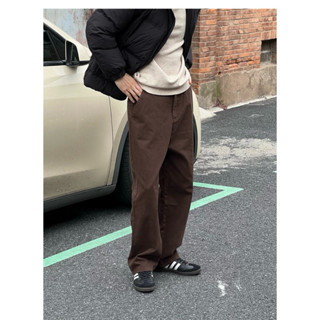  BROWN WIDE STRAIGHT JEANS WHOSE - Quần jeans ống đứng wide fit Whose Studio 