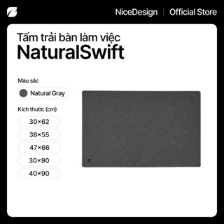  Tấm lót chuột bàn phím NaturalSwift by NiceDesign da tái chế cao cấp chống nước không nhăn dễ vệ sinh 