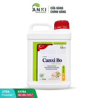  Phân bón canxi bo hữu cơ nhập Châu Âu Can 5 lít  hàng cao cấp cây hấp thụ nhanh gấp 5 lần so với canxi bo hoá học  