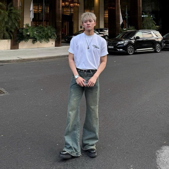 [4 MÀU MỚI] FLARED JEANS WASH VER 1  - Quần jeans ống loe wash Whose Studio | BigBuy360 - bigbuy360.vn