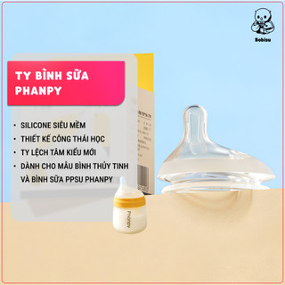  Phụ Kiện Dành Cho Bình Sữa Thủy Tinh Bọc Silicone PHANPY Có Nhiều Size Chọn Lựa 