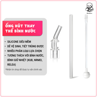  Ống Hút Thay Thế Bình Nước Cho Bé Thiết Kế Tiện Lợi Dễ Vệ Sinh 