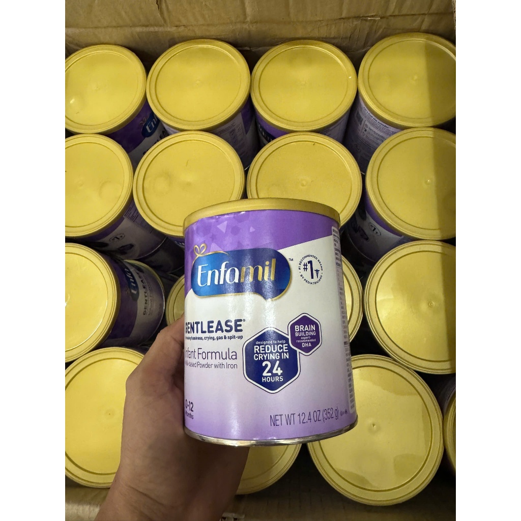 Enfamil Gentlease Infant Formula – Giải pháp cho bé hay khóc, đầy hơi, nôn trớ, khó tiêu