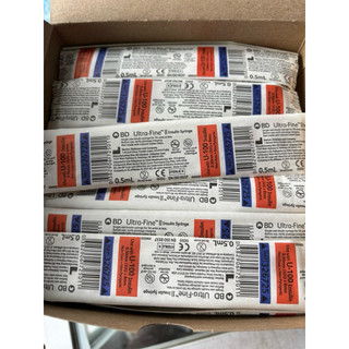 [CHÍNH HÃNG] BD ULTRA-FINE II SHORT NEEDLE , 0.5ml - Bơm tiêm tiểu đường BD Ultra Fine II, kim chích insulin
