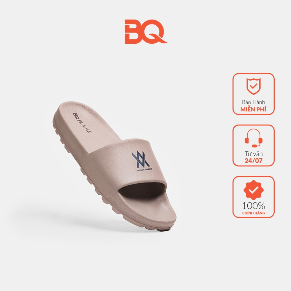 Dép quai ngang nam nữ unisex đế IP êm nhẹ đi mưa BQ D IP18