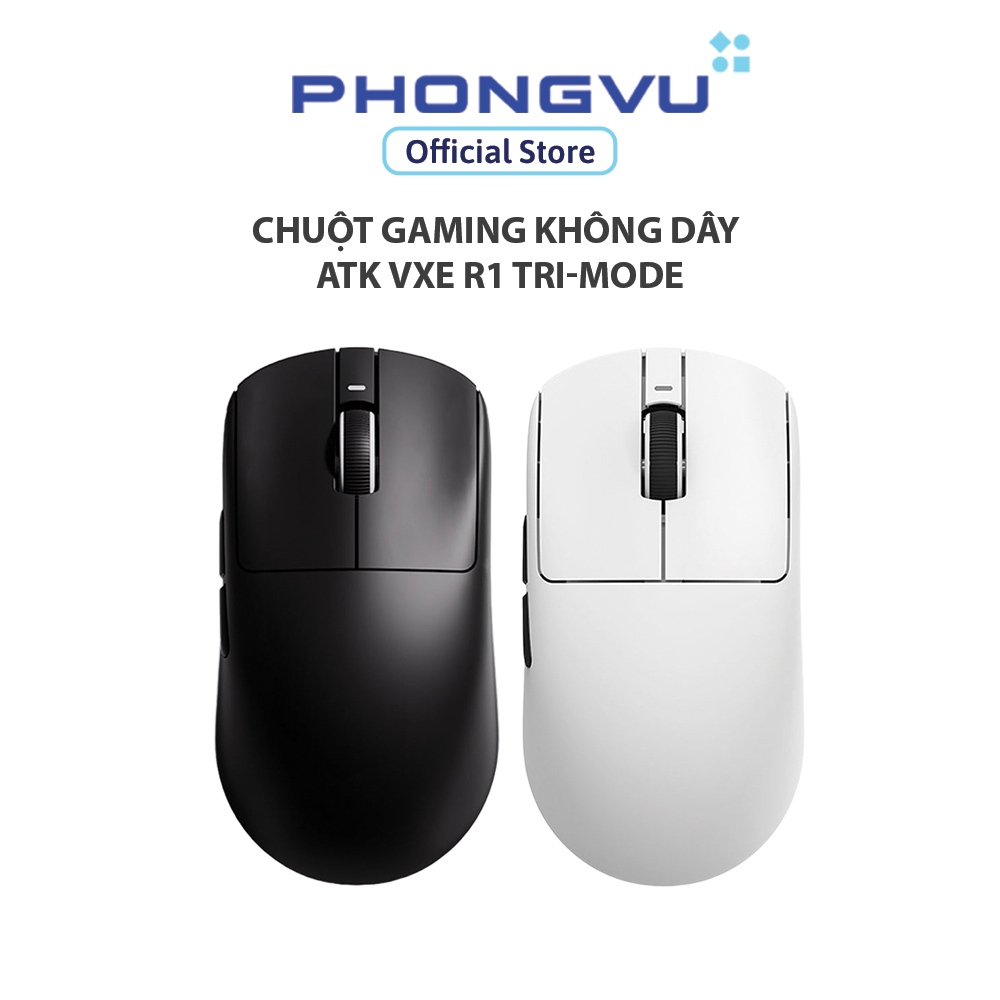Chuột Gaming không dây ATK VXE R1 Tri-mode - Bảo hành 12 tháng