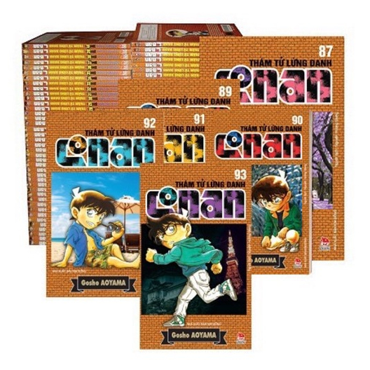 Truyện tranh - Bộ 106 cuốn Thám Tử Lừng Danh Conan