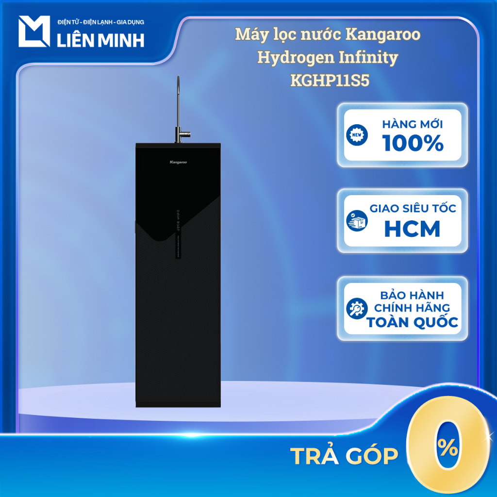 KGHP11S5 - Máy Lọc Nước Kangaroo Hydrogen Infinity 11 Lõi RO Tạo Ion Kiềm - Bảo Hành Chính Hãng
