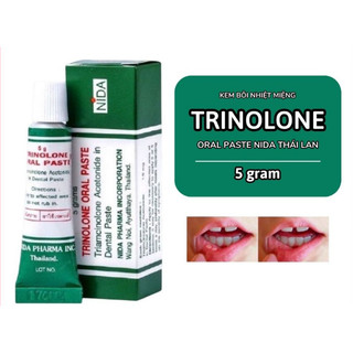 Kem Bôi Nhiệt Miệng Trinolone Oral Paste Thái 5g - Gel Thoa Nhiệt Miệng