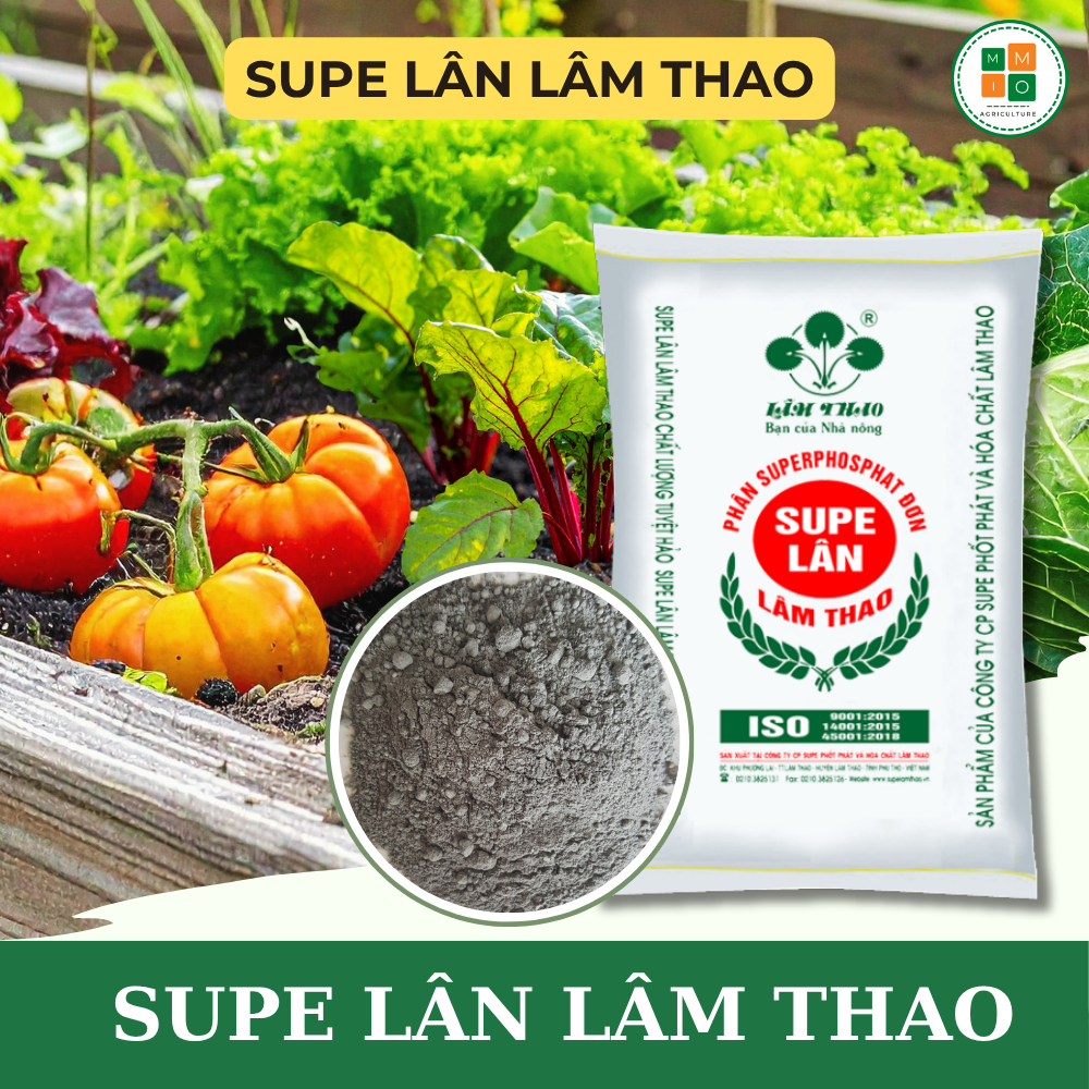 Phân lân Lâm Thao giúp cây con nhanh ra rễ, đẻ nhánh, thúc đẩy ra hoa