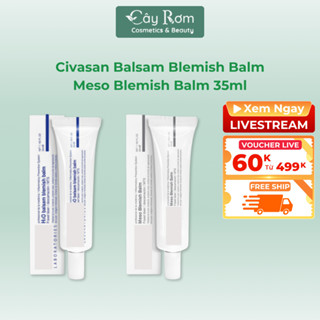  Kem Dưỡng Civasan Balsam Blemish Balm và Meso Blemish Balm 35ml Dưỡng Da Phục Hồi Nâng Tone | Cây Rơm Cosmetics 