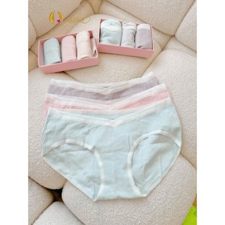  Quần lót bầu quần chip mẹ bầu chất liệu bamboo kháng khuẩn co giãn 4 chiều sợi mềm, nhẹ 