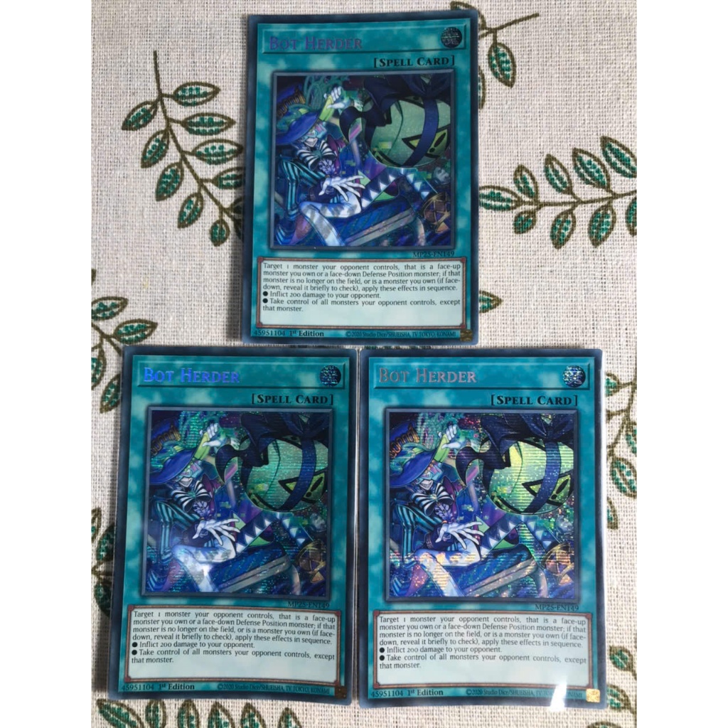 [LiLy_Yugioh] [UK-AE-JP] Bot Herder (MP25-EN149) - 2025 Mega-Pack Prismatic Secret Rare 1st