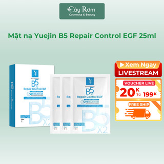   Giá Sốc  Mặt nạ cấp ẩm Yuejin B5 Repair Control EGF mẫu mới 25ml | Cây Rơm Cosmetics 