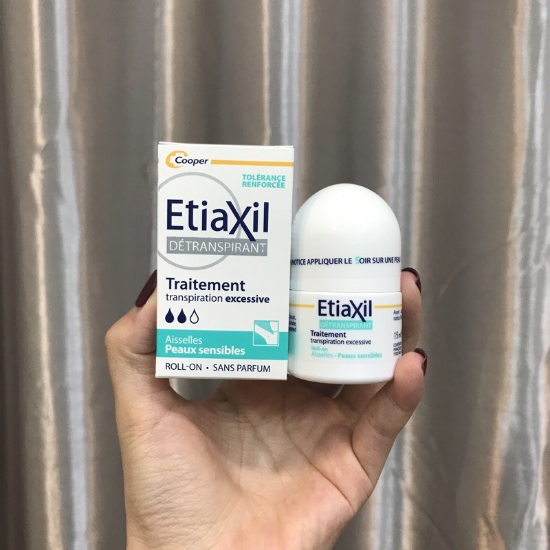 Lăn Nách Khử Mùi Hôi ETIAXIL 15ml Chính Hãng