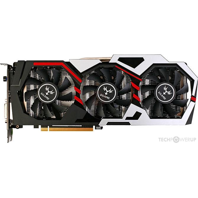 Card Màn Hình VGA Colorful iGame GTX 1080 8GB - 3 Fan Tản Nhiệt Tốt, Chiến Game Mượt