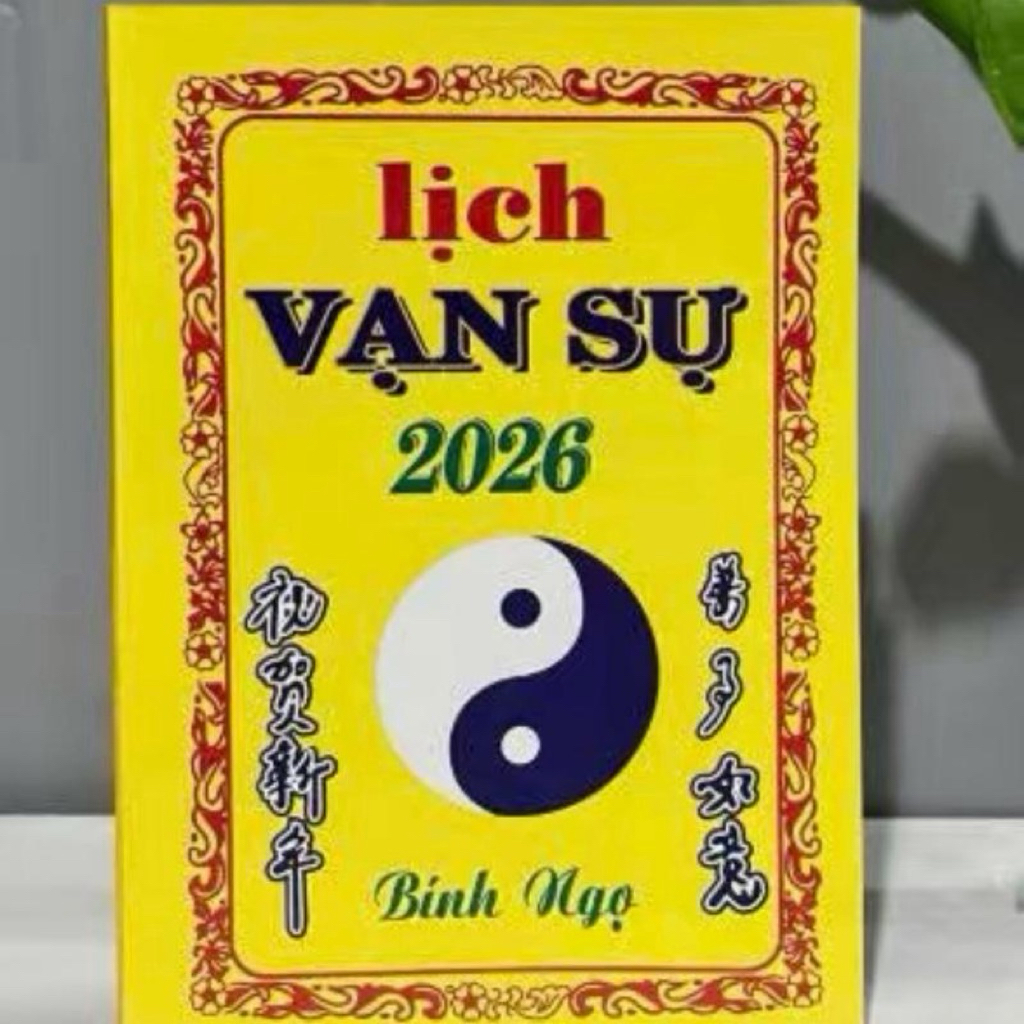 Sách - Lịch vạn sự năm 2026