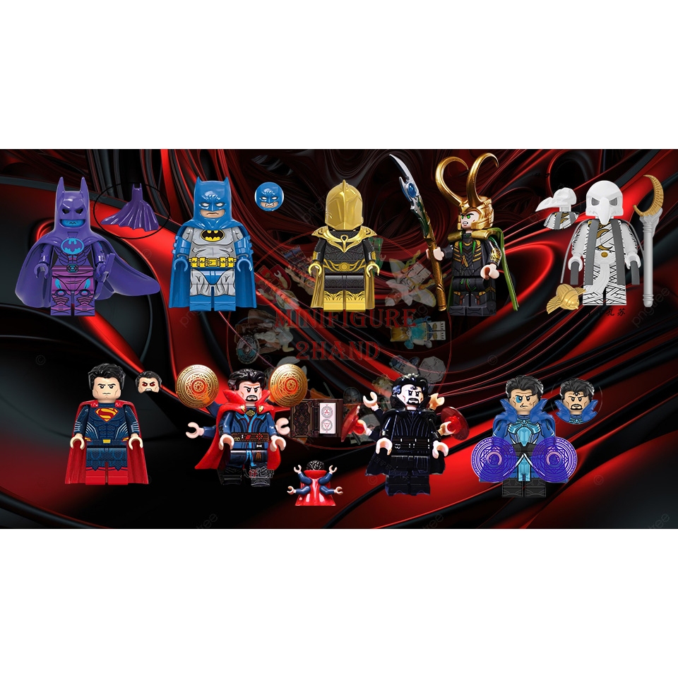 Đồ chơi 2hand siêu anh hùng Marvel ,DC ,Superman ,ironman 2hand đồ chơi lắp ráp liên tục cập nhật mớ