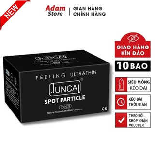  Bao cao su 001 JUNCAI bcs 001 siêu mỏng có gân gai bcs có gai size nhỏ size to kéo dài quan hệ 