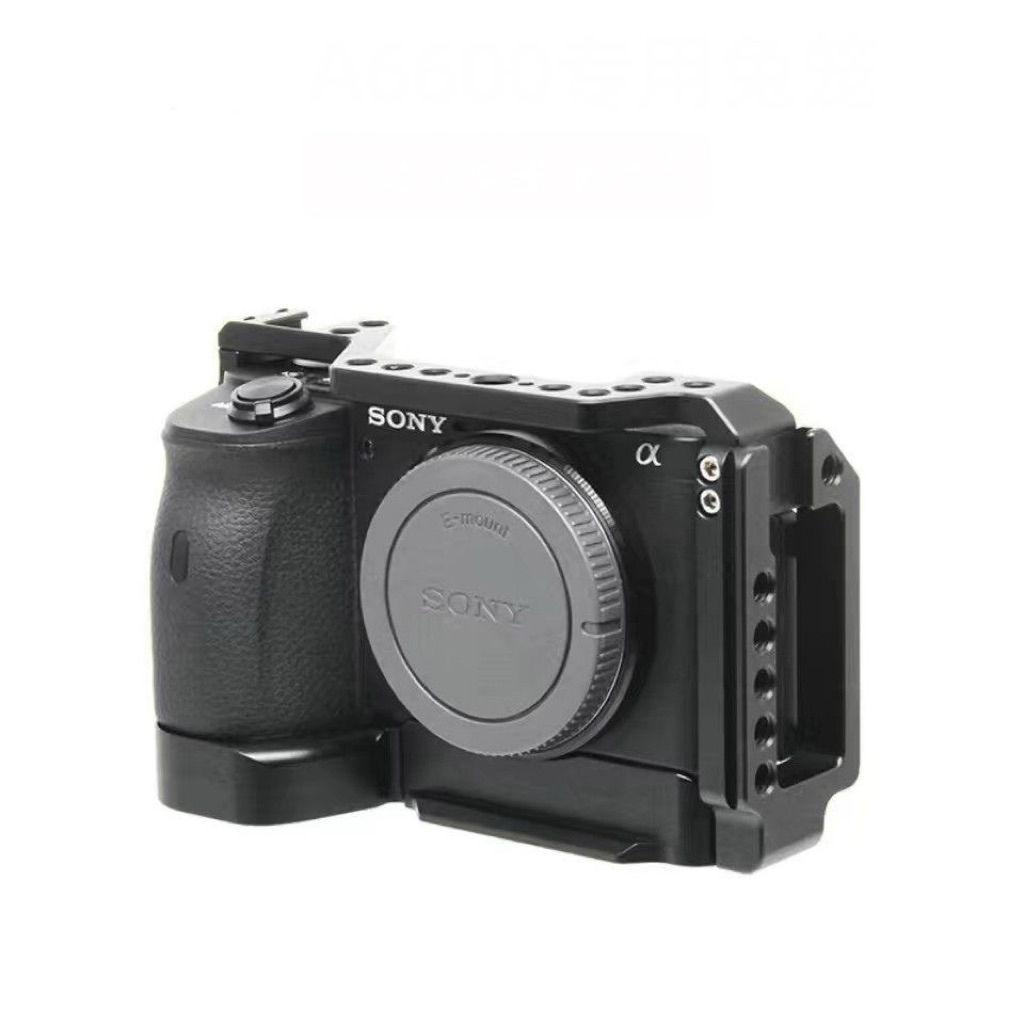 [ Bản khắc logo hãng ] khung bảo vệ máy ảnh - Rig cage sony a6600 hợp kim nhôm
