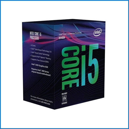 CPU Intel Core i5-9400F (6 Nhân 6 Luồng, 4.1GHz) - Socket 1151, Chuyên Game, Nâng Cấp Hoàn Hảo
