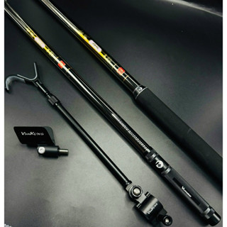  Gác Cần Cán Vợt Huyền Vũ RS 2M1 Chính Hãng Carbon Cao Cấp - Đồ Câu Phạm Ngọc 