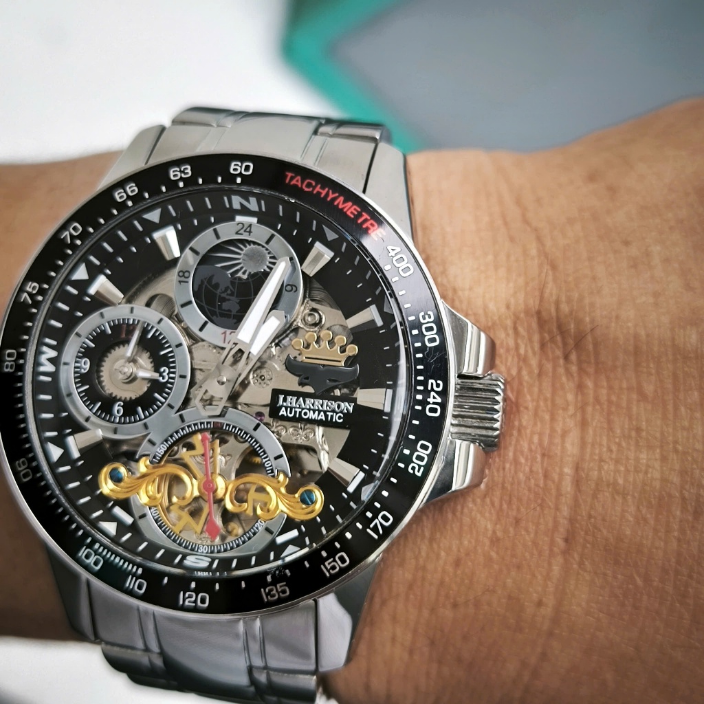 Đồng hồ J.Harrison J.H-021 Automatic mới 99%